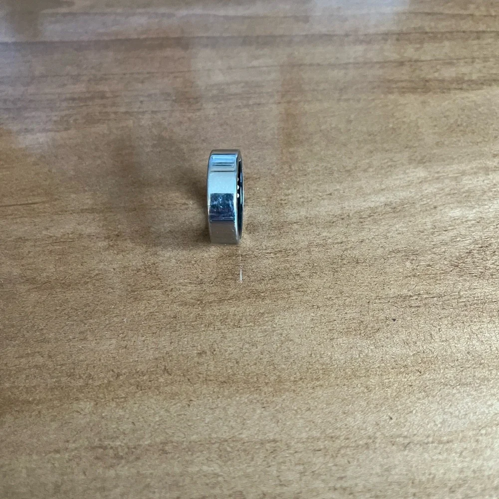 Oura Ring, Gen 3, Silver, Size 11, Gently used.